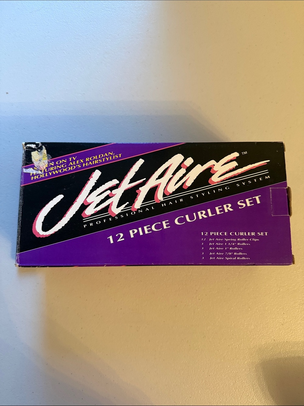 Vintage JetAire 12-Piece Curler Set - Professional Hair Styling